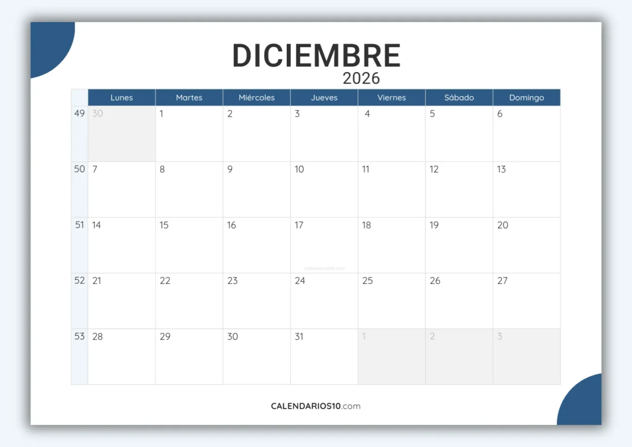 calendario-diciembre-2026-mensual-imprimible