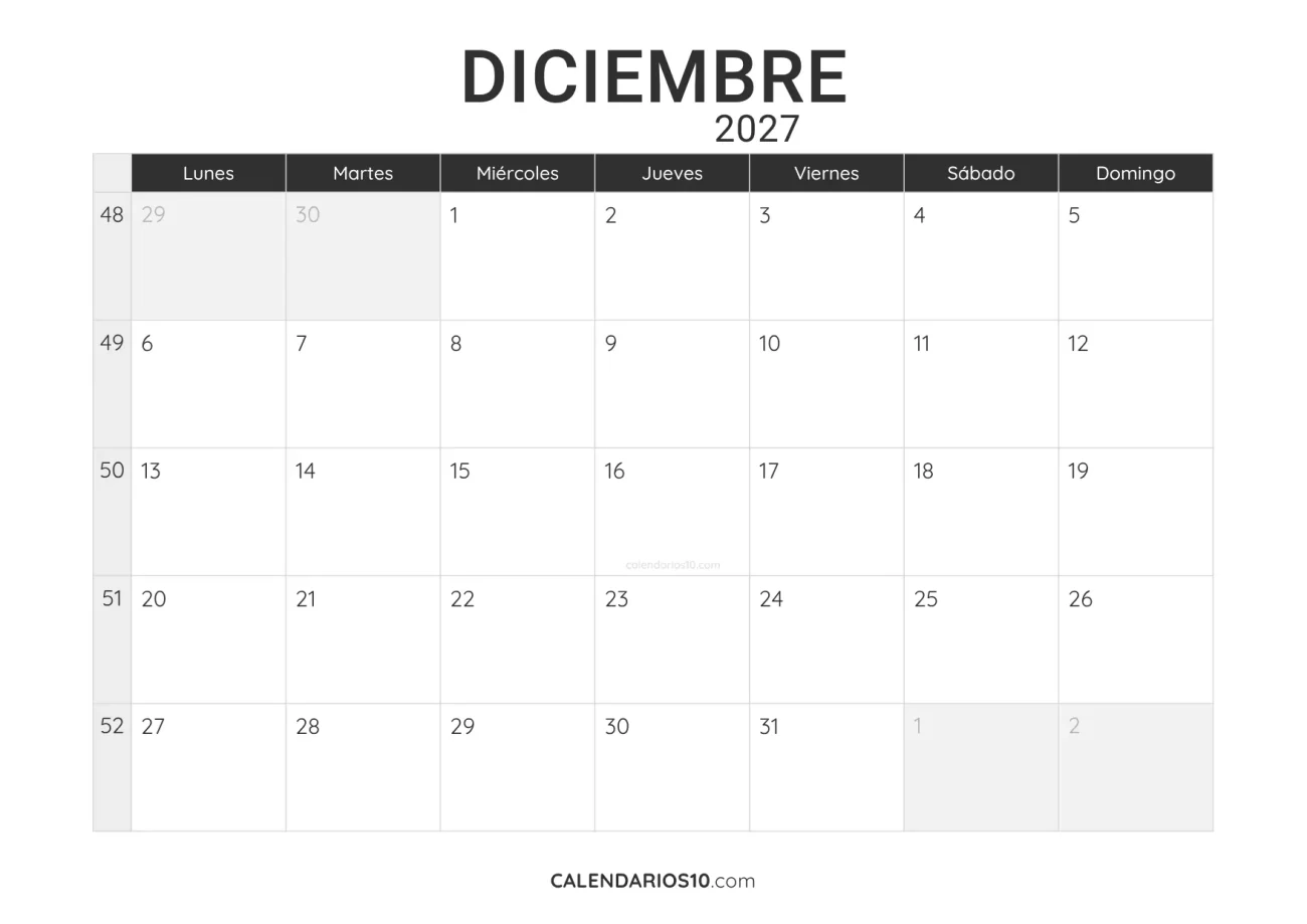 calendario-diciembre-2027-minimalista-imprimir