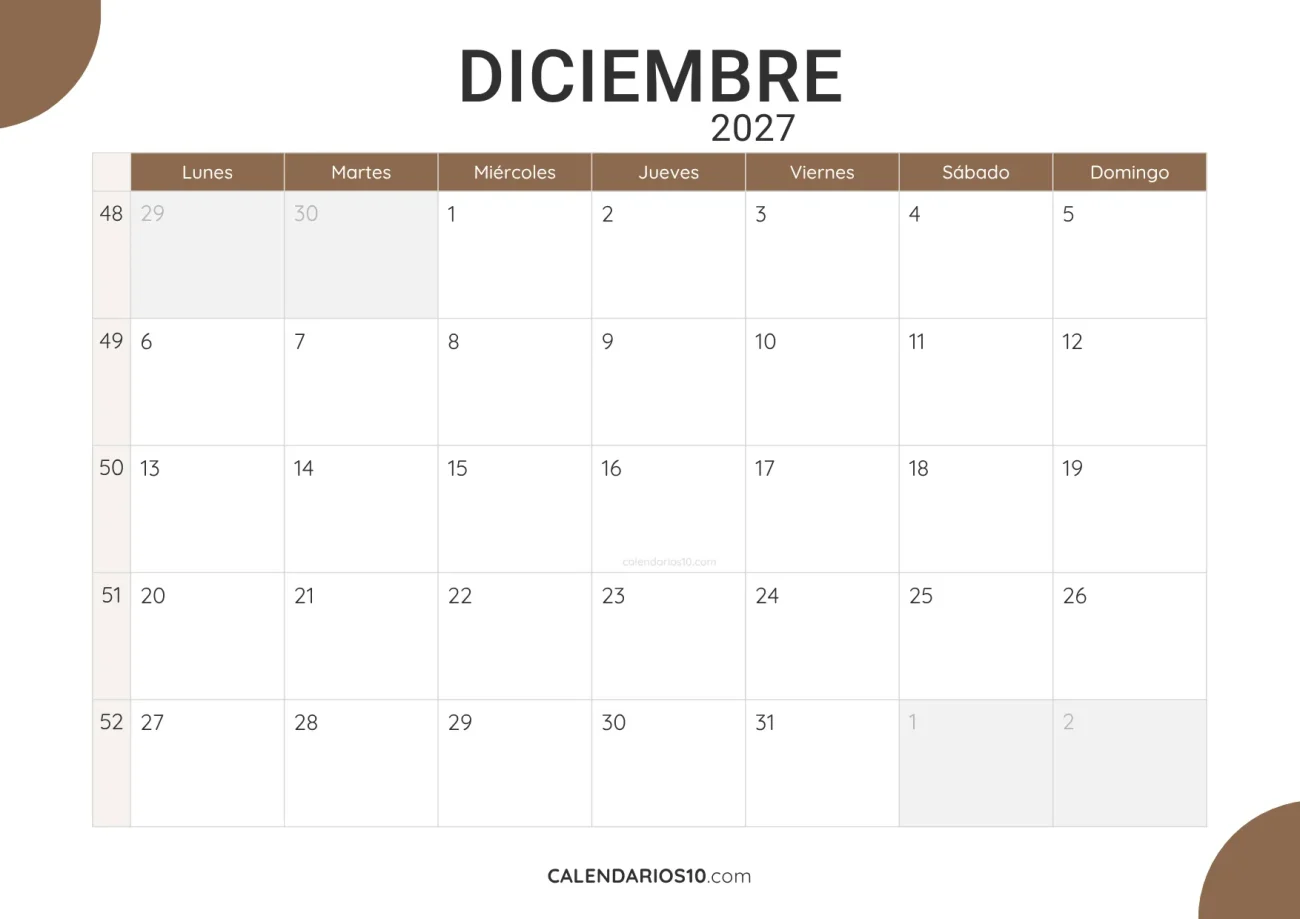 calendario-diciembre-2027-natural-horizontal