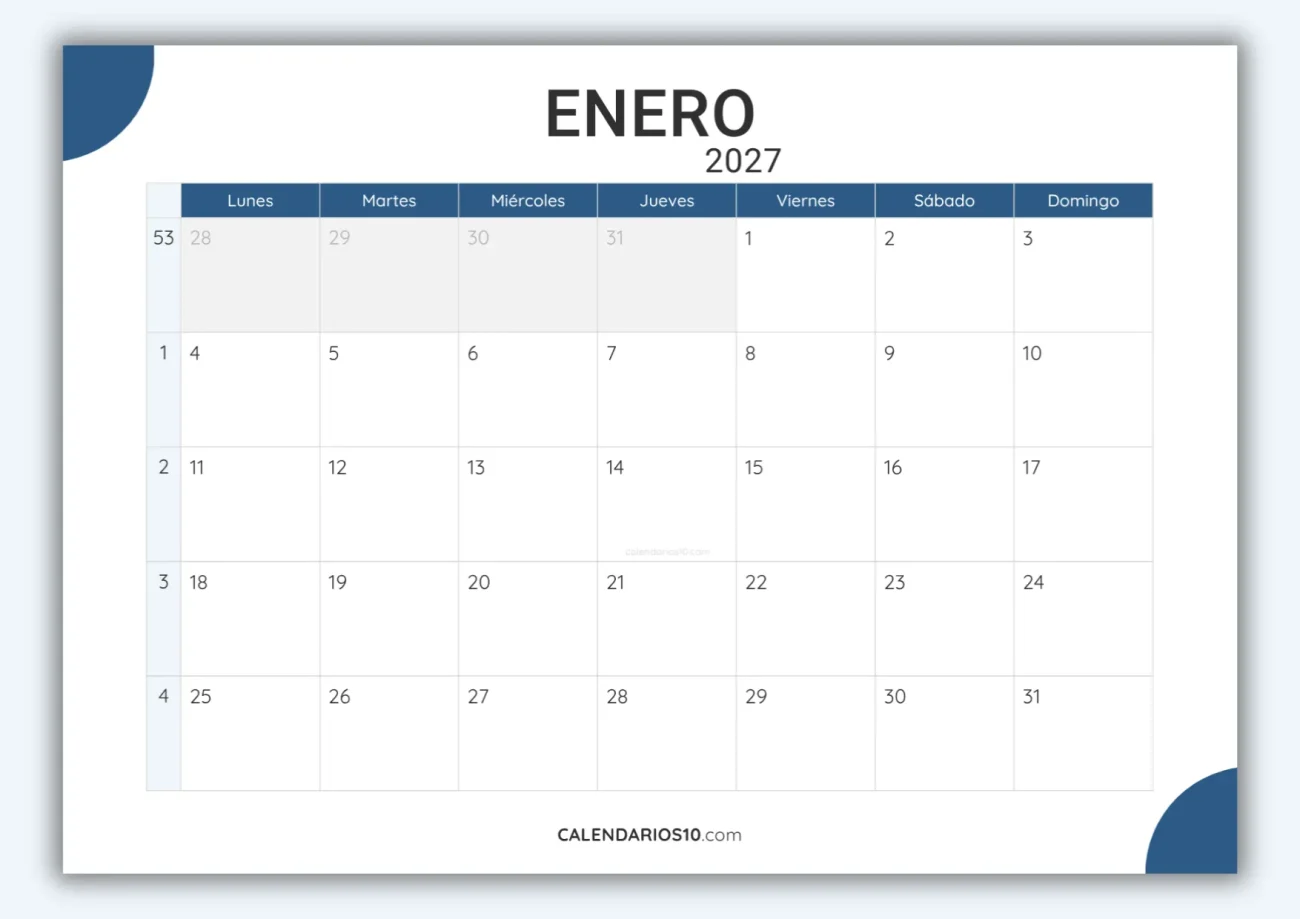 calendario-enero-2027-mensual-imprimible