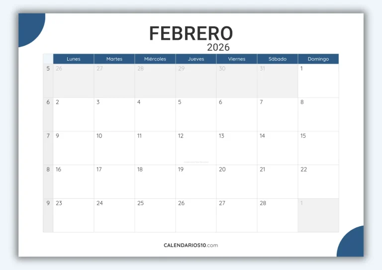 calendario-febrero-2026-mensual-imprimible