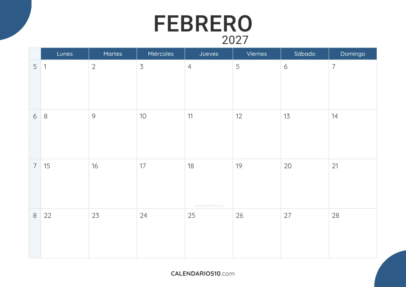 calendario-febrero-2027-profesional-descargable