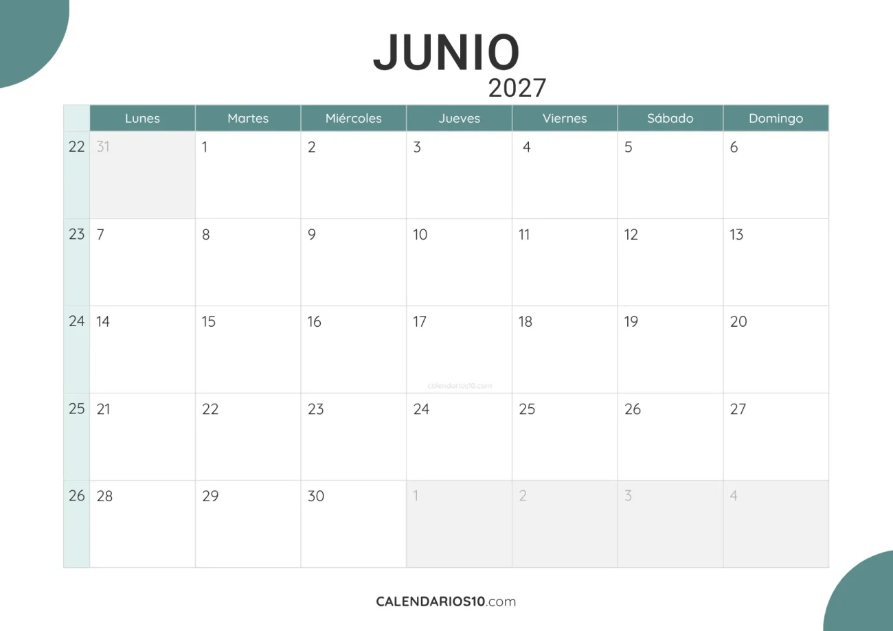 calendario-junio-2027-elegante-relajante-gratis
