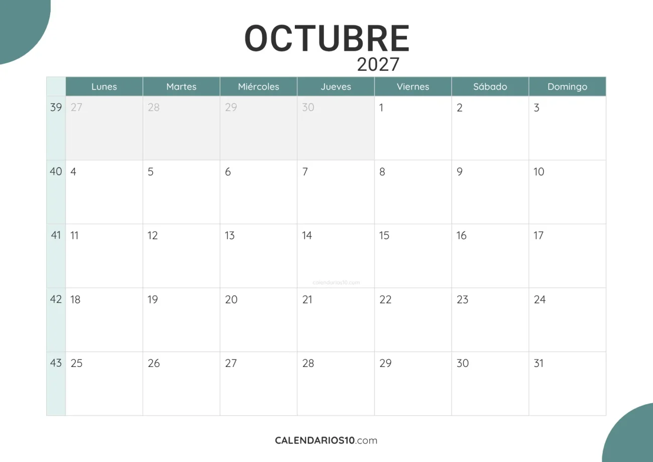 calendario-octubre-2027-elegante-relajante-gratis